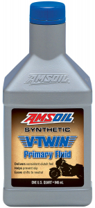 AMSOIL Ensiövetoöljy V-Twin Primary Fluid 0,95L
