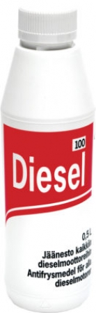 DIESEL 100 polttoaineen lisäaine 500ml