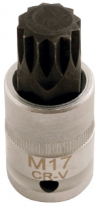 XZN M17 hylsy VW Passatin 2007- taka-akselin laakerin napamutterin irrottamiseen