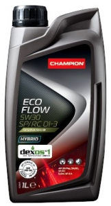 CHAMPION Moottoriöljy AUTO ECO 5W30 SP/RC D1-3 1L