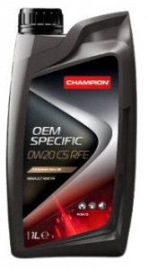 CHAMPION Moottoriöljy  OEM SPECIFIC 0W-20 C5 RFE 1L