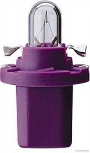 Polttimo OSRAM 12V 0,4W VIOLETTI