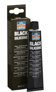 Permatex Musta Yleiskäyttöinen Silikoni 80 ml