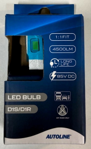 Polttimo AUTOLINE LED D1S/D1R 85V 4500lm