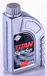 FUCHS Moottoriöljy TITAN SUPERSYN 5W-40 1L
