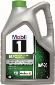 MOBIL 1 Moottoriöljy ESP x2 0W-20 5L