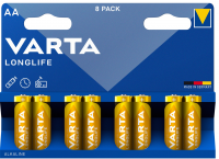 VARTA Longlife AA  -ALKALIPARISTO, 8kpl