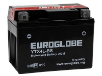 GLOBE Mp-akku  YTX4L-BS 12V, 3,5Ah /  114x71x85