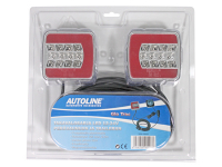 GLO-TRAC Takavalosarja LED MAGNEETILLA 12/24V
