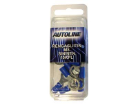 Autoline RENGASLIITIN M8 sininen 10kpl