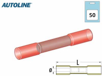 Autoline KUTISTEJATKO 0,5-1,5mm2 Punainen  50kpl