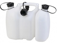 Metsurin kombikannu 3 + 1,5L läpinäkyvä bensa + öljy