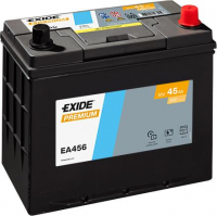 EXIDE Premium EA456 / 12V, 45Ah, 390A / 237x136x227 - +