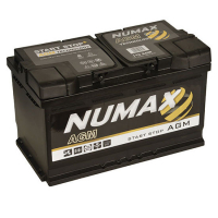 NUMAX Agm Start-Stop-akku 110 / 12V, 80Ah / 315x175x190