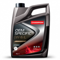 CHAMPION Moottoriöljy OEM SPECIFIC 0W-16 5L