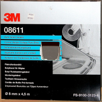 3M Tiivisteteippi TUULILASI 8mm x 4,6m