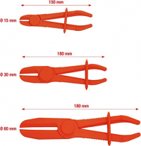 KS TOOLS Letkuliitinpihtisarja, 3-osainen
