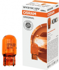 Polttimo OSRAM Original 12V WY21W AMBER