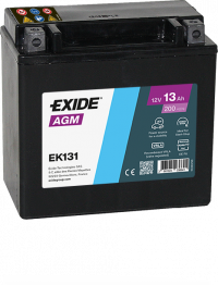 EXIDE Agm EK131 / 12V, 13Ah, 200A / 150x90x145