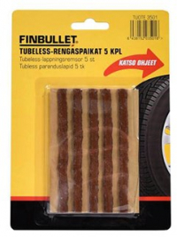 Tubeless Rengaspaikat 5kpl