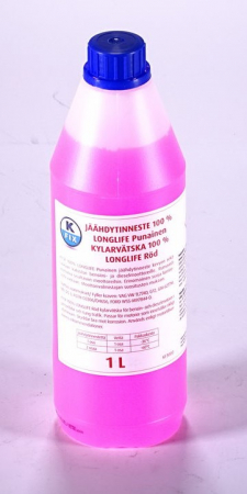 K-FIX Jäähdytinneste Long life punainen 1L