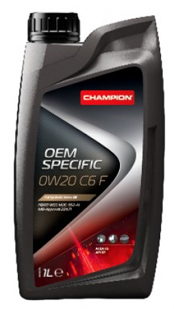 CHAMPION Moottoriöljy OEM SPECIFIC 0W-20 C6 F 1L