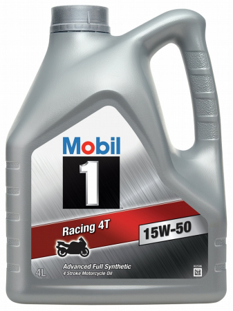 MOBIL Moottoriöljy 1 racing 4T 15W-50 4L