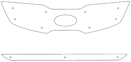 Maskisuoja Kia Sportage 2011-2013