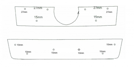Maskisuoja Vw Amarok 2011-2016