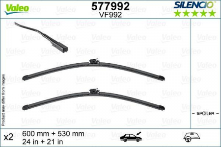 VALEO Pyyhkijänsulkasarja SILENCIO STANDARD VF992  600/530mm
