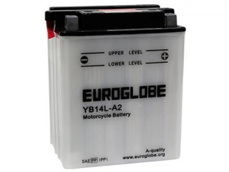 GLOBE Mp-akku YB14L-A2  12V, 14Ah  / 134x89x166  - +