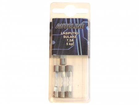 Autoline Lasisulake 7,5A / 6x32mm  5kpl