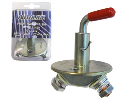 Autoline Päävirtakatkaisin Metallinen 12/24V