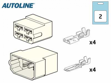 Autoline Liitinrasiasarja 4-U+N