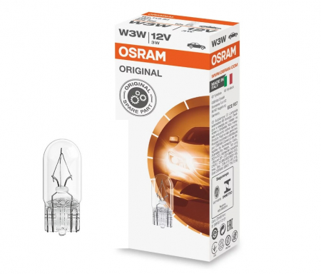 Polttimo OSRAM Original 12V W3W
