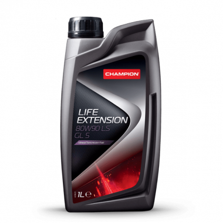 CHAMPION Vaihteistoöljy LIFE EXTENSION 80W-90 LS GL5 1L