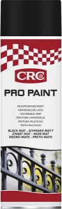 CRC PRO PAINT Akryylimaali  MATTA MUSTA 500ml